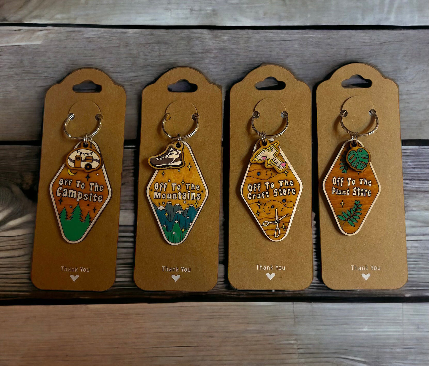 Keychains (Pick one)